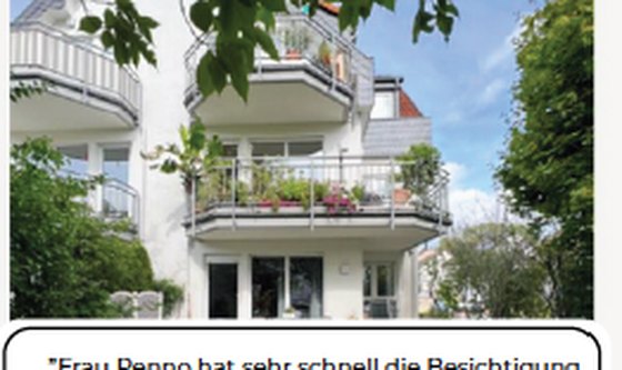 Verkaufte Zwei-Zimmer-Wohnung mit Garten in Oberursel